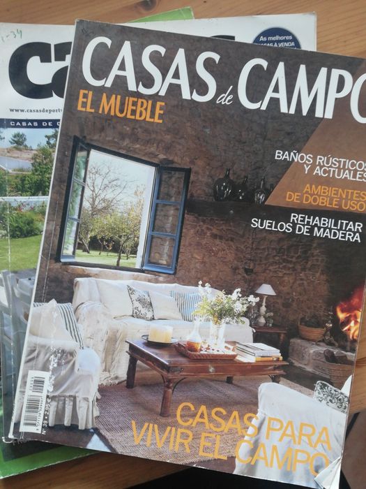Revistas decoração Casas de Campo