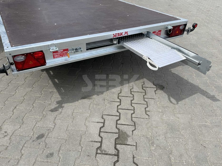PLATFORMA LAWETA Wiola Multitrailer 2.7S 500x210 NISKA 10C ALU NAJAZDY