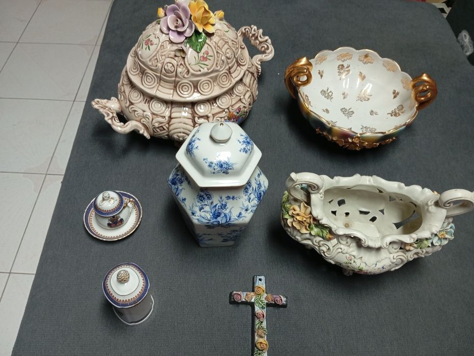 Porcelanas antigas e vintage