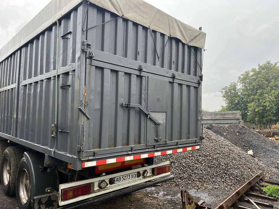 Причіп контейнеровоз самоскид