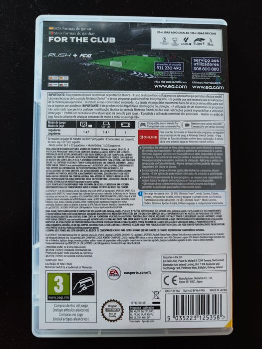 FC 25 Nintendo Switch