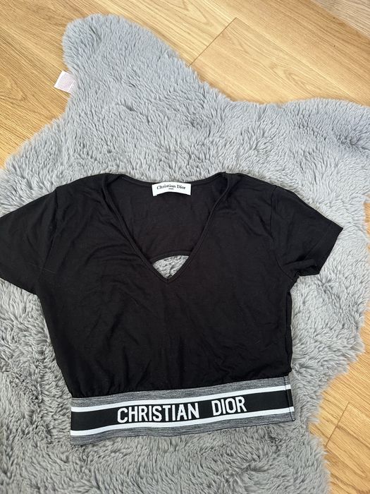 Top bluzka Christian Dior S Czarlin • OLX.pl