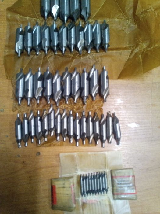 Nakiełki nawiertak nowe PRL różne do 25 mm