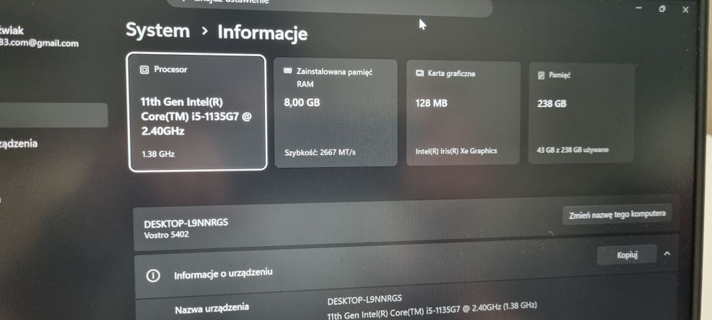 Dell Vostro 5402 i5 11th