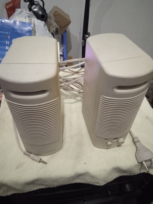 Colunas de som amplificadas Multimedia