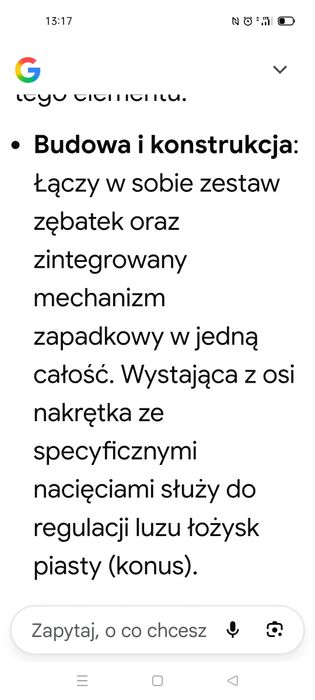 7 rzędowy wolnobieg rowerowy Shimano.