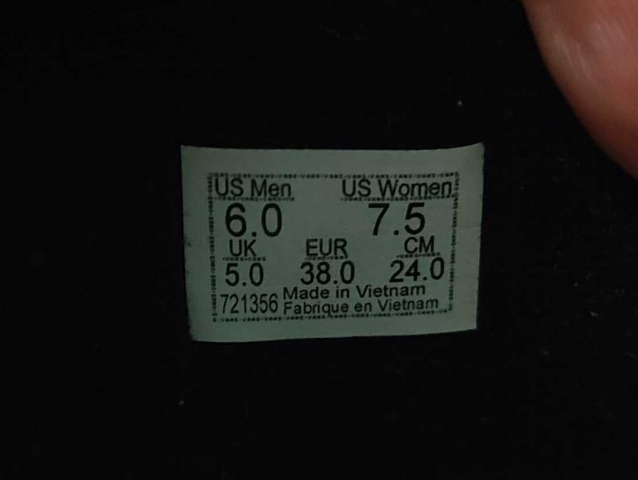 Кроссовки Vans KNU Skool Размер 37.5