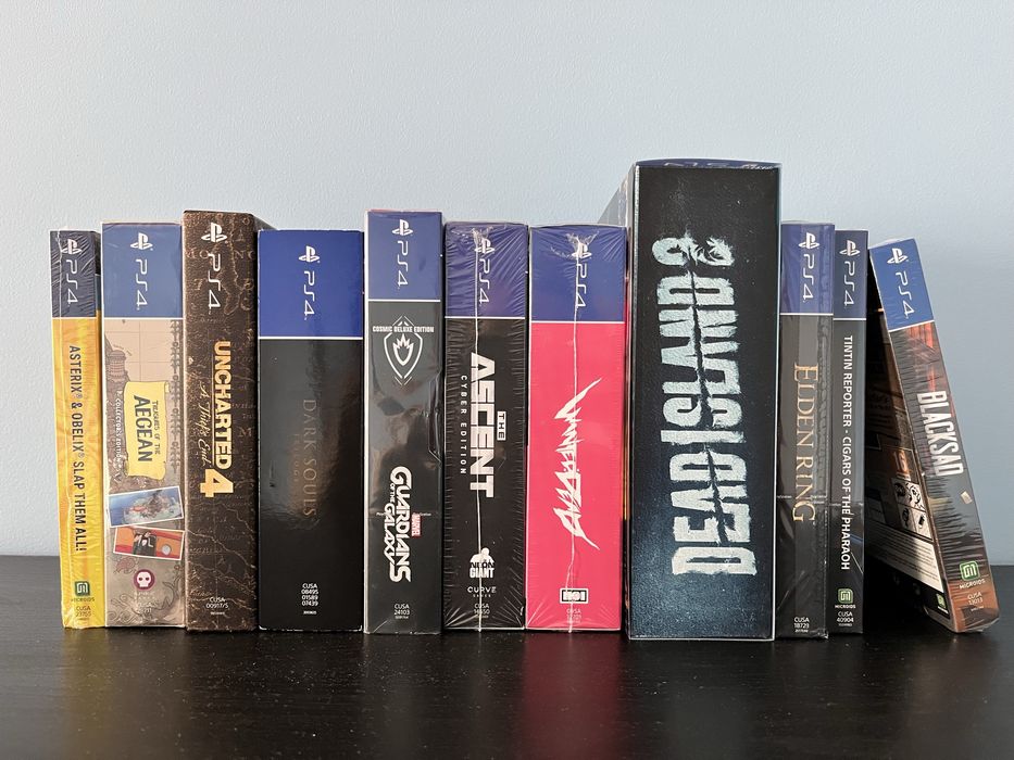 Gry na PS4 / PS5 Edycję kolekcjonerskie lub limotowane!
