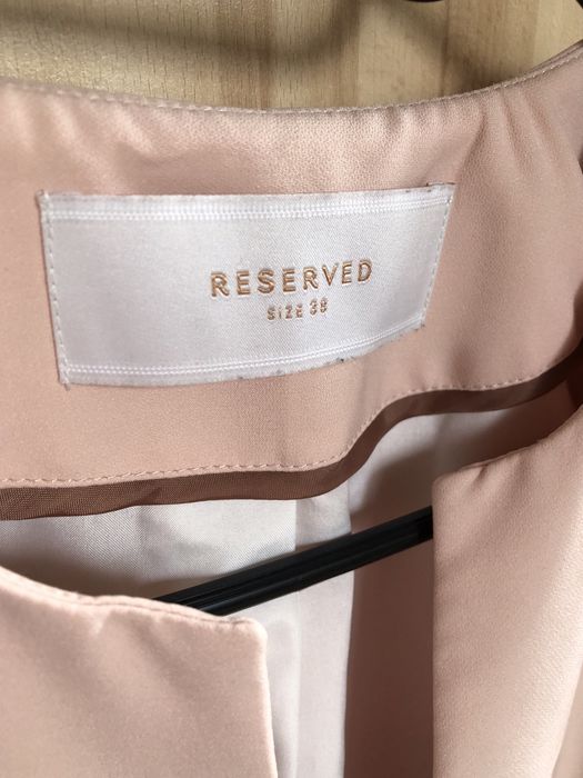 Marynarka kremowa, reserved