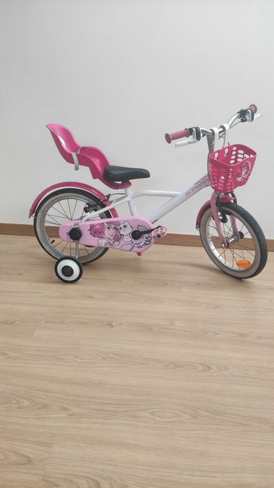 Bicicleta rosa Rida 16