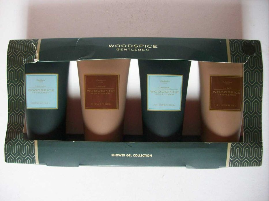 Żele pod prysznic - Woodspice Gentlemen Shower Gel - 4 x 75ml