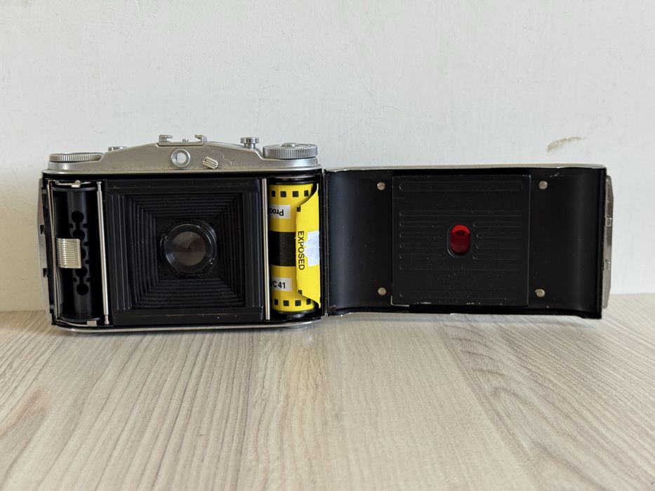 Фотоаппарат Agfa Isolette II,объектив Agfa Agnar 1:4.5 f/85mm