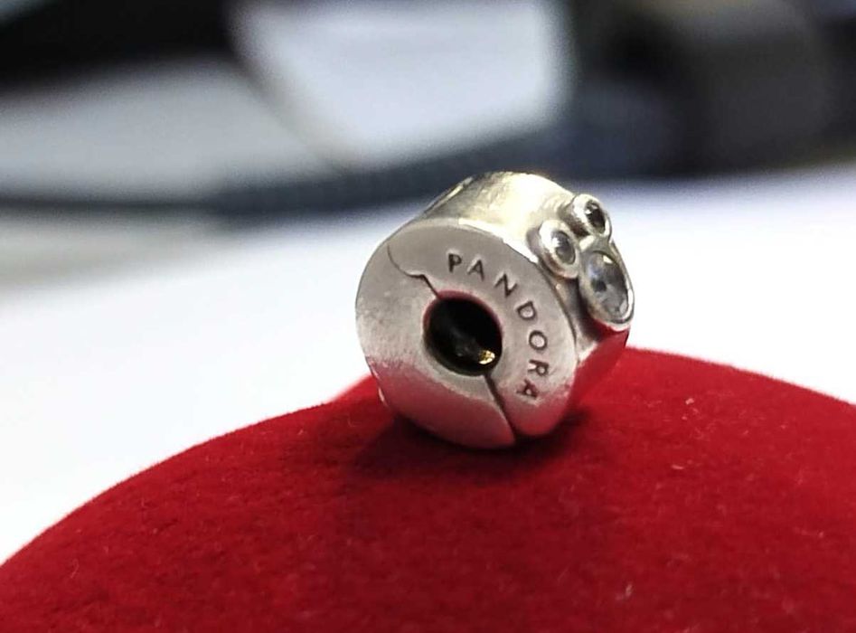 Pandora Klips Myszka Miki i Minnie Disneya Próba 925 Waga 3,34 g
