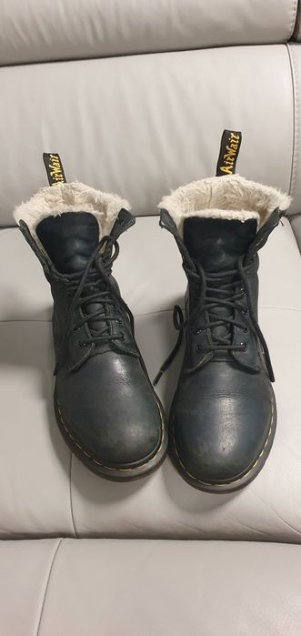 Glany trapery Dr.Martens 41 ocieplane ze skory