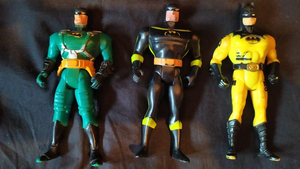 Lote bonecos Batman DC comics vintage