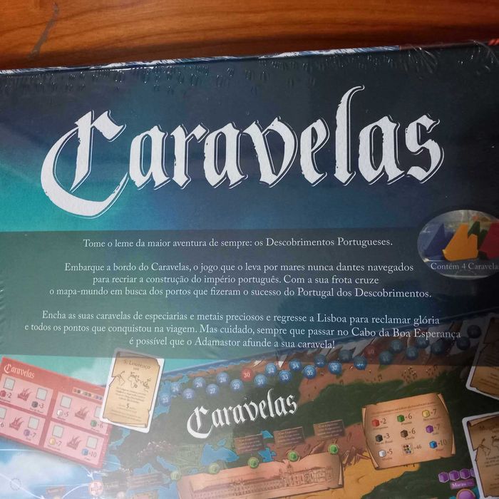Caravelas Jogo de Tabuleiro NOVO com 20% desconto