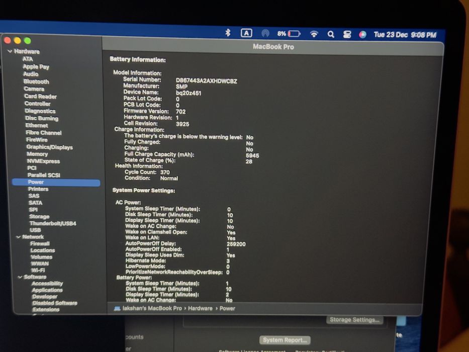 MacBook Pro com touchpad