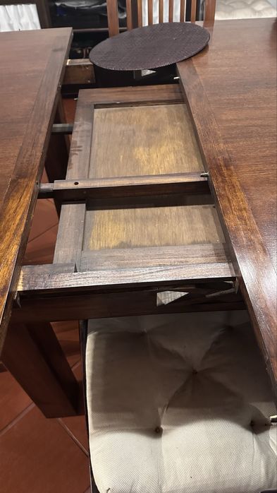 Mesa jantar quadrada