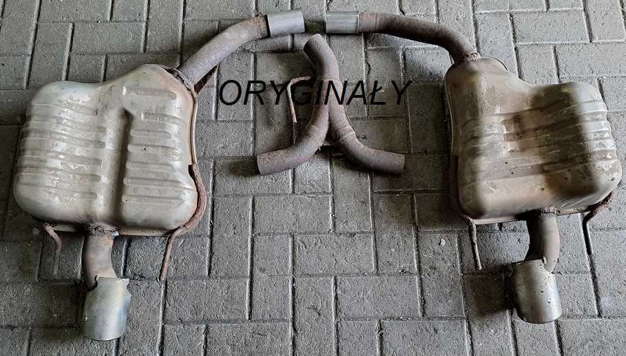 tłumik wydech y-type SAAB 9-3 SS SC Cadilac BLS