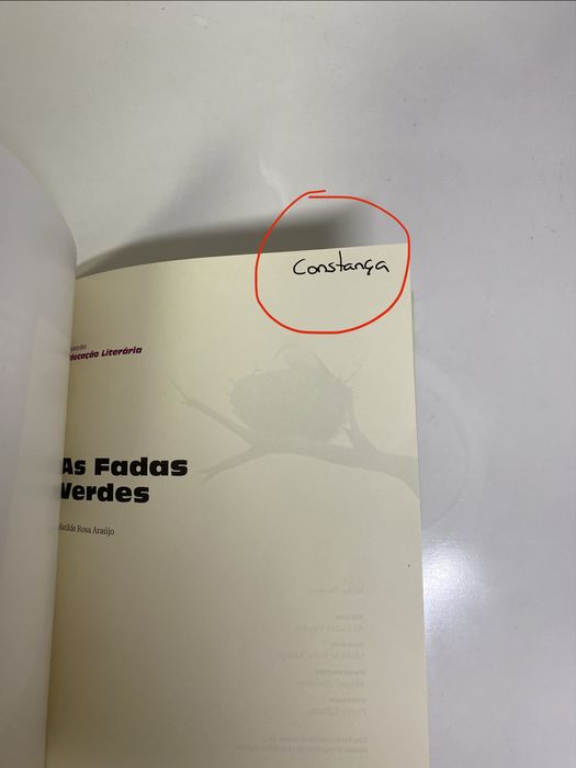 Livro “As Fadas Verdes”