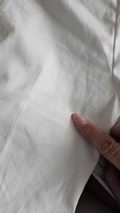 03 WYPRZEDAŻ Reserved Spodnie damskie białe r.XL