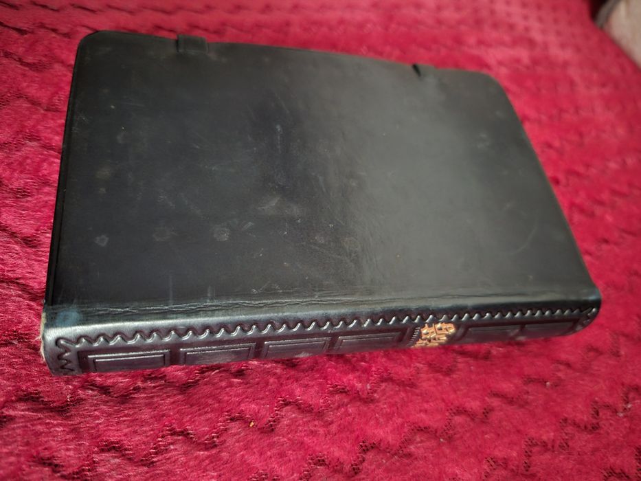 Antyczny śpiewnik luterański 1915 – Saksonia, oprawa ozdobna, z pudełk