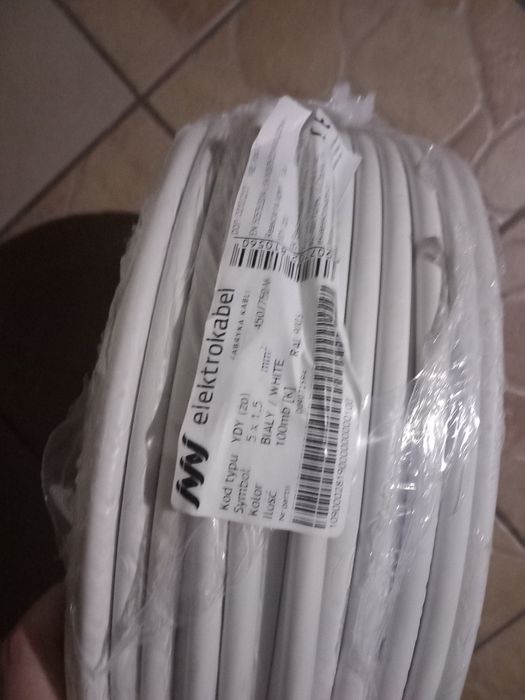 Kabel ydy 5x1,5 okragły