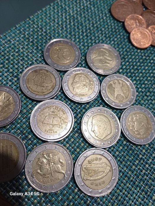 Vendo moedas de 2€