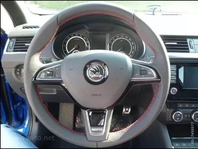 Оригинальный руль Skoda Octavia A5 RS, мультируль A7 RS.
