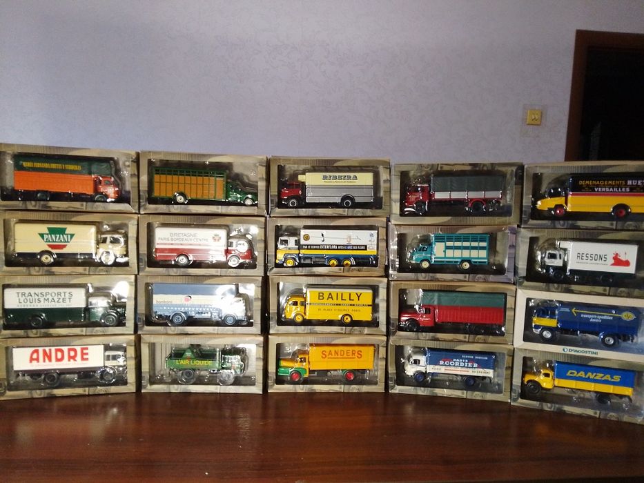 Грузовики Scania,Berliet,Unic, Citroen, Volvo Altaya 1:43
