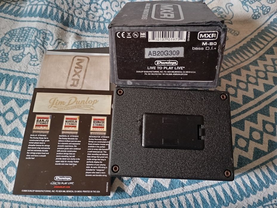 Pedal de baixo MXR M-80  d.i. +