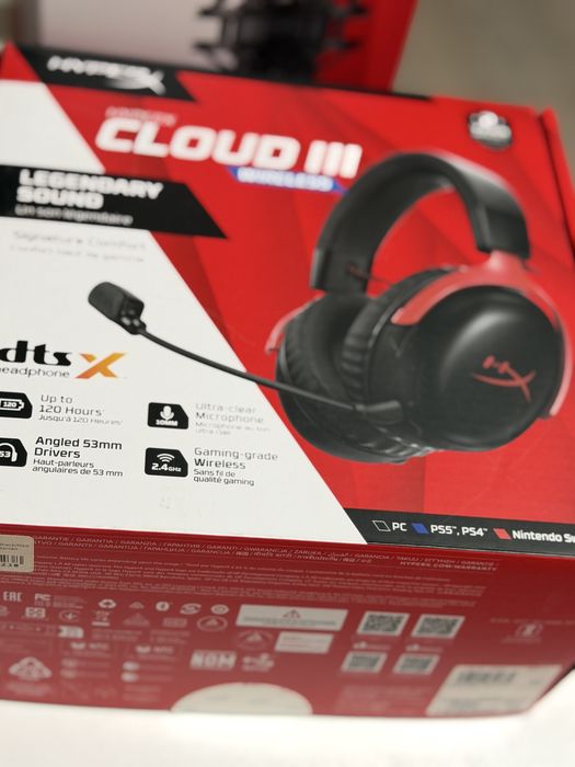 Беспроводные  наушники HyperX Cloud II