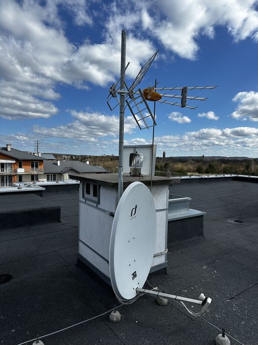 Montaż anten TV naziemnych i satelitarnych – Rypin i okolice