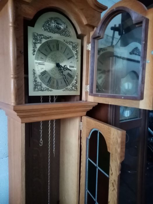 Zegar ścienny drewniany