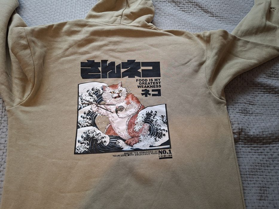 Bluza beżowa cropp xxl