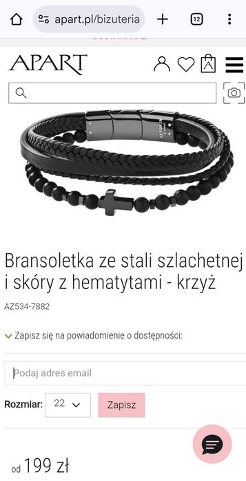AZTORIN Bransoletka APART Stan Doskonały