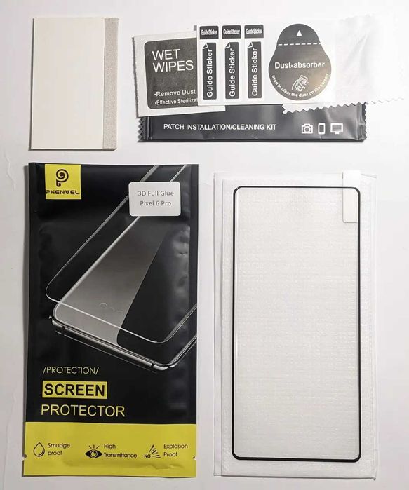 3D Захисне скло Phenvel для Google Pixel 7 Pro, ...