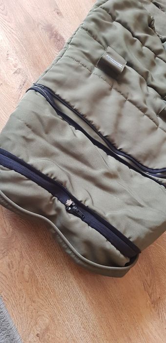 Śpiwór TEUTONIA do wózka khaki duży ocieplane zima jesień