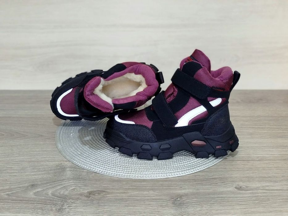 ТермоЧеревики на Овчині для Дівчинки 28 29 30 розмір