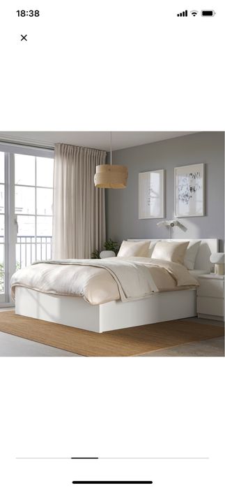 MALM IKEA - conjunto móveis quarto (cama, cabeceiras e cómodas)