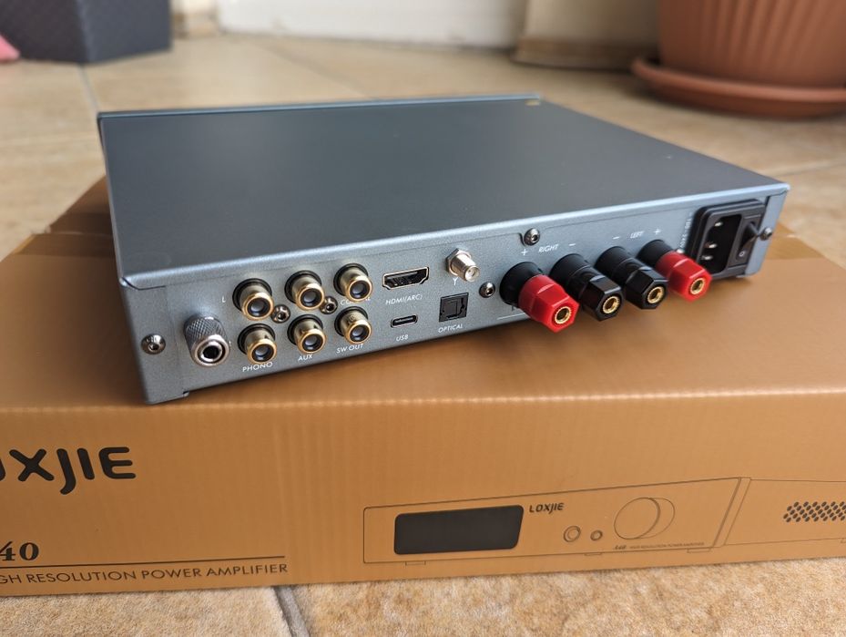 Wzmacniacz/DAC/przedwzmacniacz gramofonowy loxjie a40 NOWY