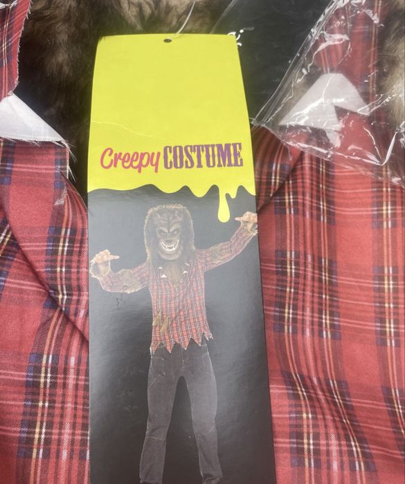 Kostium stroj przebranie roz.11/12 lat Wilkolak halloween