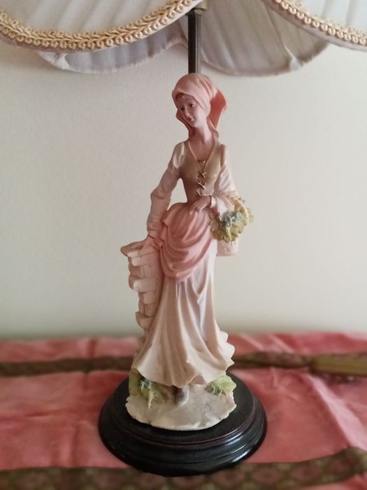 Candeeiro sala porcelana