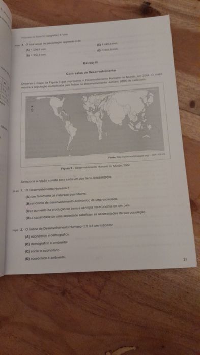 Testes 9.° ano Geografia  - Prepara-te!