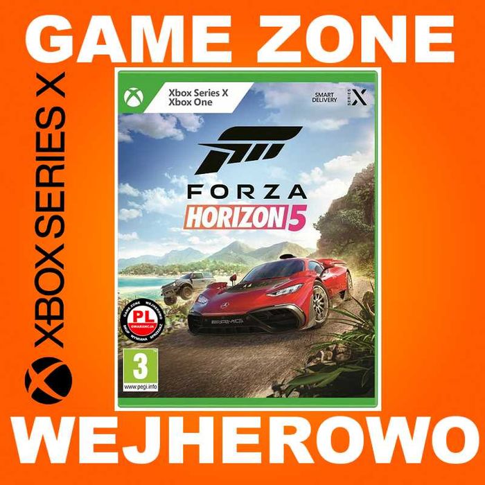 FORZA Horizon 5 Xbox One + S + X + Series X = Wejherowo