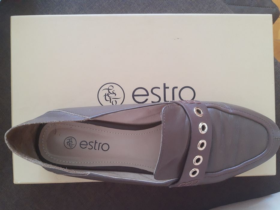 Лофери весняні літні мюлі шкіряні Estro