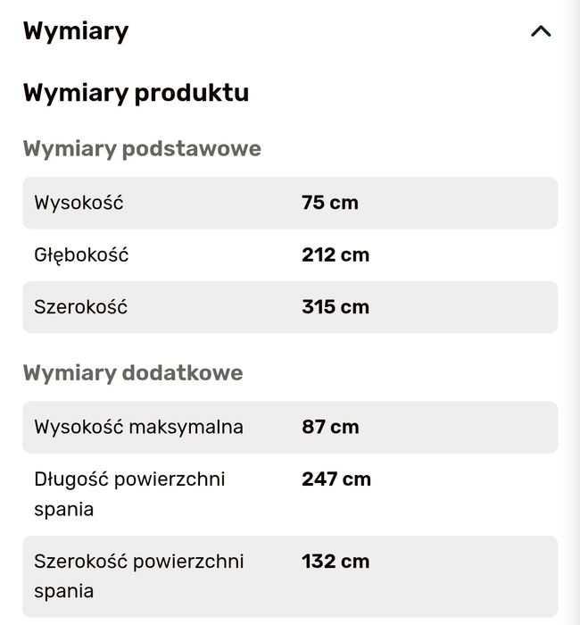 Narożnik Altea z funkcją spania