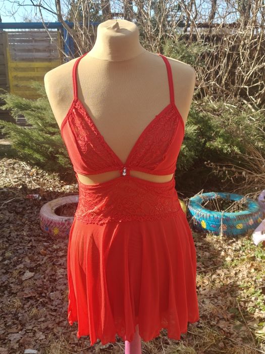 Halka damska czerwona rozmiar L/XL firma Obsession