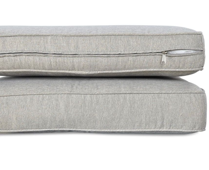 Narożnik technorattan MONIZ DINING PLUS Dark Grey
