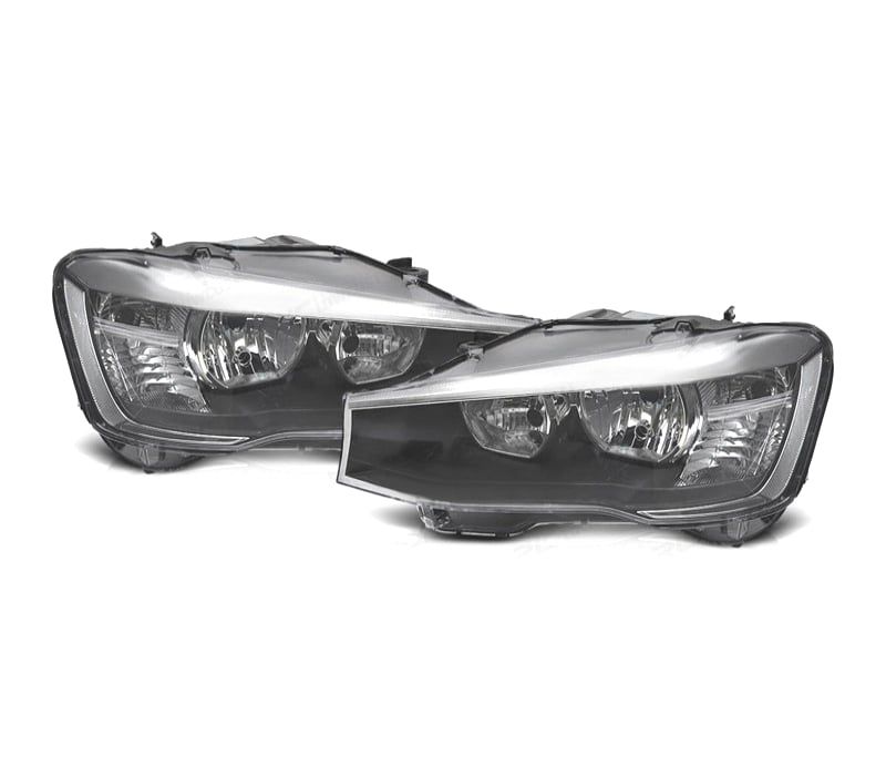 FARÓIS BMW X3 F25 14-17 PRETO